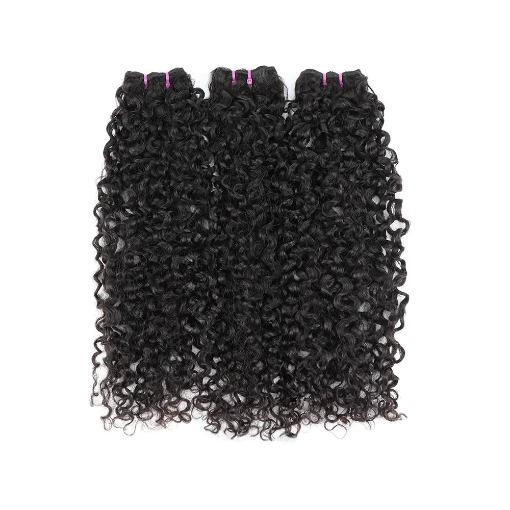 Pixie Curl Bundles Virgin Brazilian Hair DD Human Hari Bundles 100% Unprocessed Curly Weave Bundles Extensions 100g/PCs