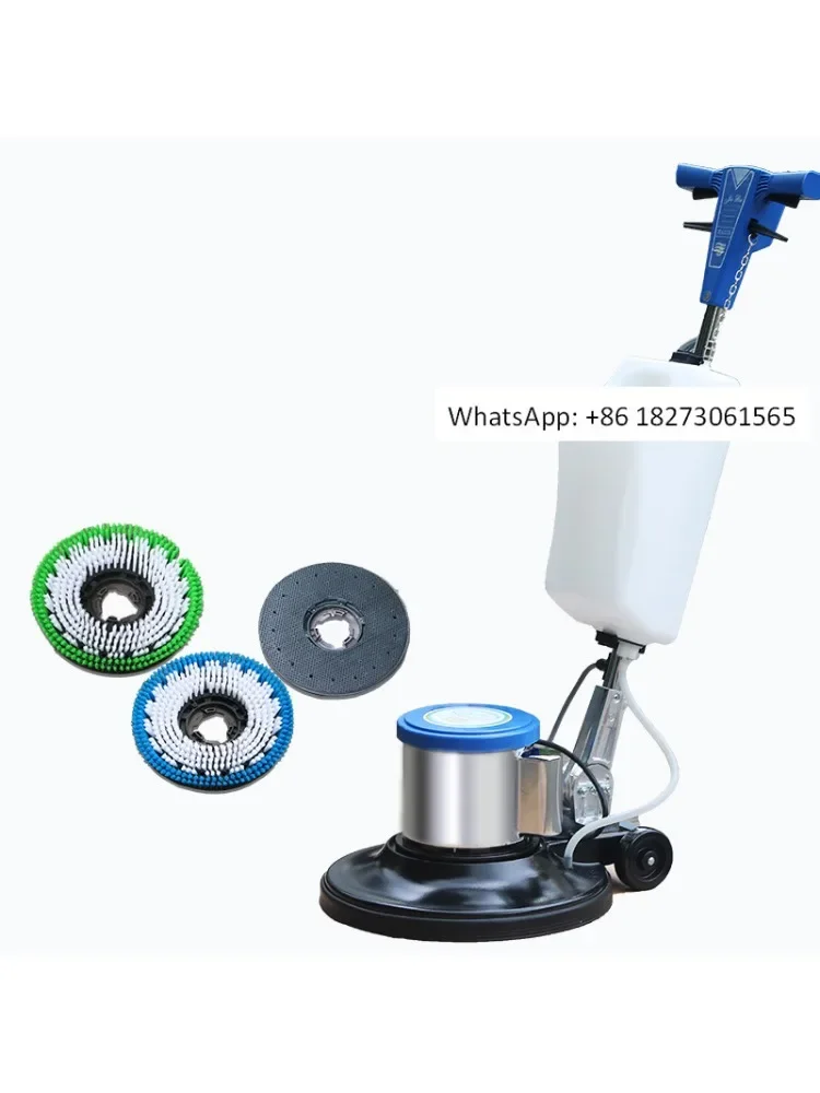 17 inch handzame industriële elektrische was- en polijstmachine, vlindervormige vloerreiniger voor beton, marmer, kunststof, motorblok BF522 - afbeelding 2
