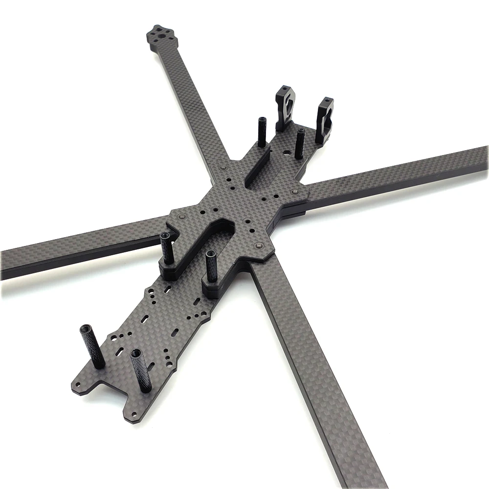 XL10 V6 10 calowy 420mm rozstaw osi bardzo długa zakres HD True-X Carbon zestaw ramka FPV RC Drone kompatybilny z O3 jednostka powietrzna CADDX Vista — zdjęcie 7