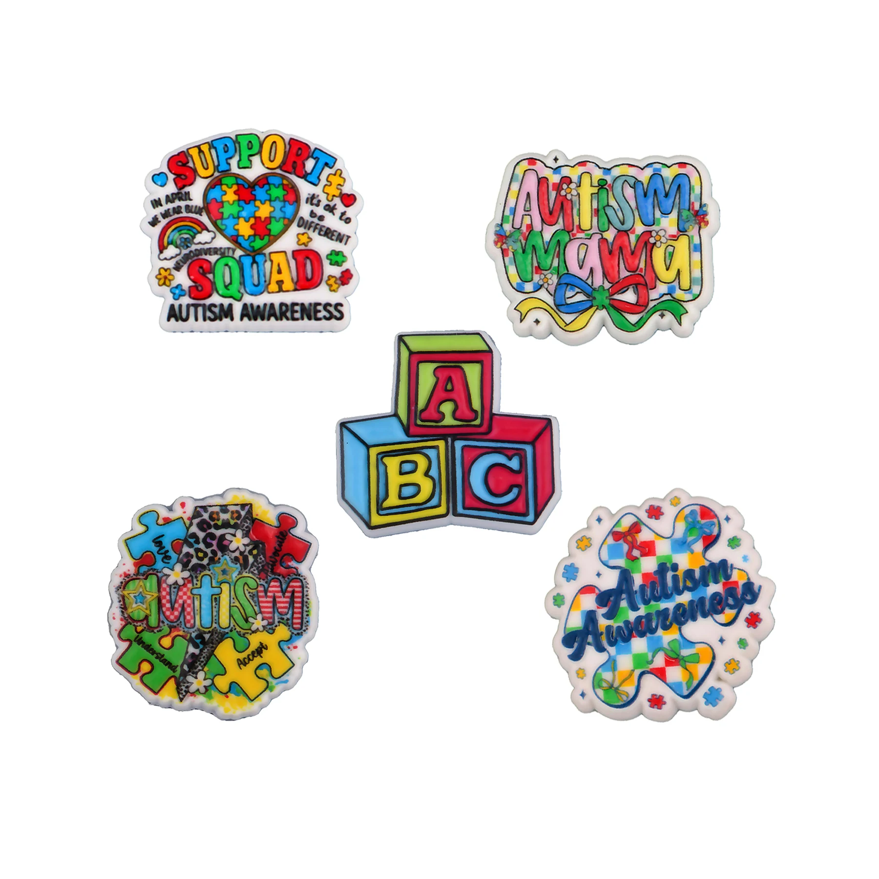 Autism Shoe Accessories Cute - Women'S Accessories Crocs ulasan dan harga