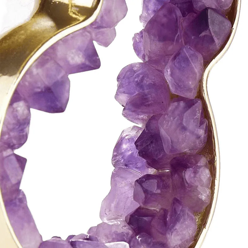 Ornamento di zucca di cristallo ingresso soggiorno armadietto del vino mobile TV luce decorazione creativa di fascia alta di lusso