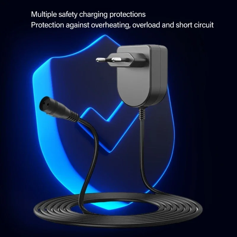 محول شحن 15W 3-12VOLT قابل للتعديل AC100-240V إلى شاحن DC5521 مع 6 طرف قابل للتبديل