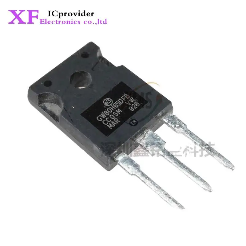 10PCS STGW80H65DFB TO-247 GW80H65DFB TO247 80A 650V Power IGBT Transistor