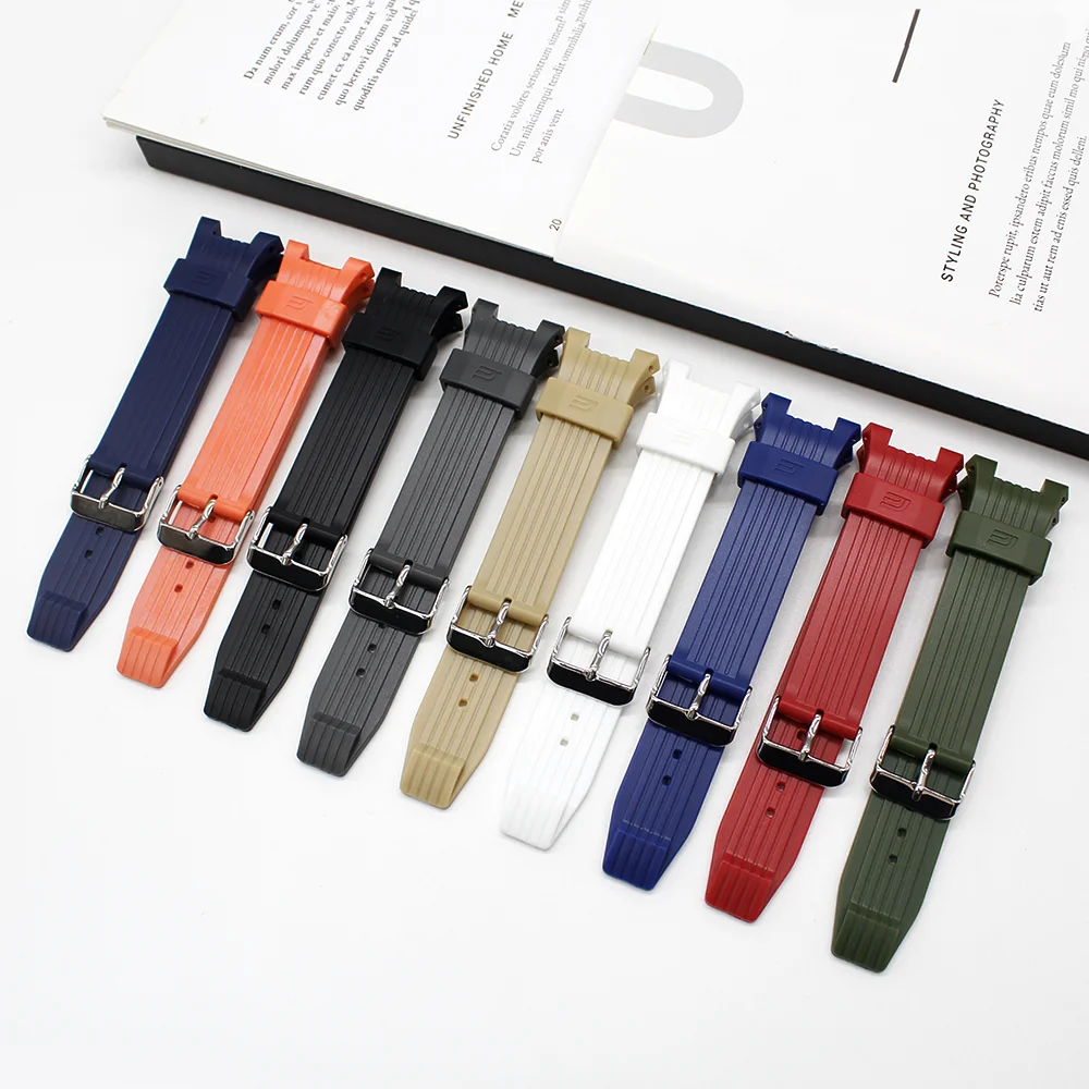 

Ремешок для часов EQS-800CPB EQS-800, полимерный ремешок для часов, водонепроницаемый ремешок из ТПУ для спортивных часов, аксессуар поставляется с инструментами