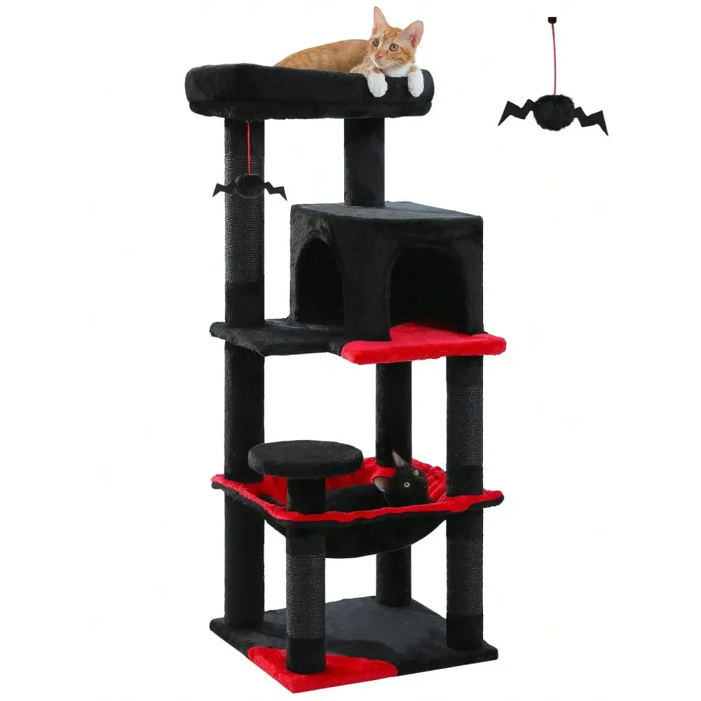 

Cat Tree Rascadores Para Gatos Cat Supplies 45.7 Cat Tree For Indoor Cats, 5Level Cat Tower For Large Cats With Metal Frame Larg