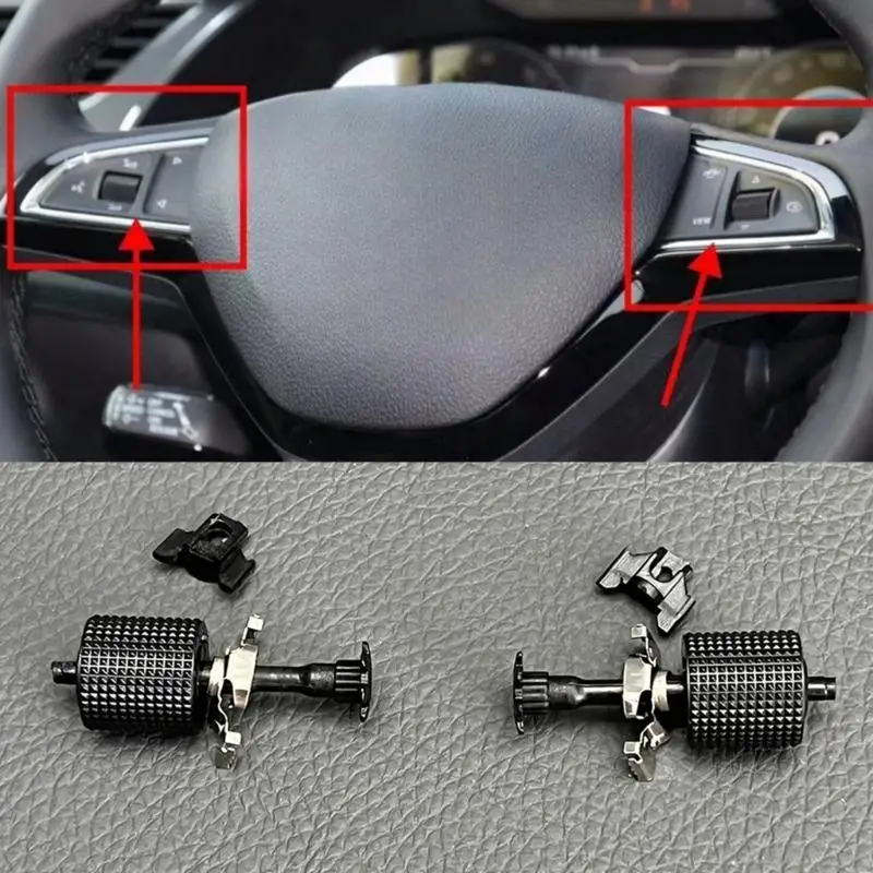 

02DE Долговечные переключатели на рулевом колесе, сменные автомобильные аксессуары для рулевого управления, оптимальные