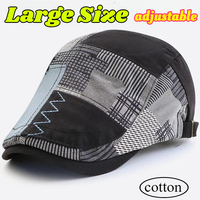 High Quality Cotton Fashion Beret Adult Casual Versatile Flat Ivy Cap Lady British Retro Newsboy Hat Men Painter Caps 56-60cm