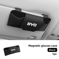 Car Visor Glasses Holder Box Sunglasses Storage Bag Case Accessories For BYD F0 F3 S6 E6 I3 S7 G3 E5 G6 L3 F6 S8 M6 F3R