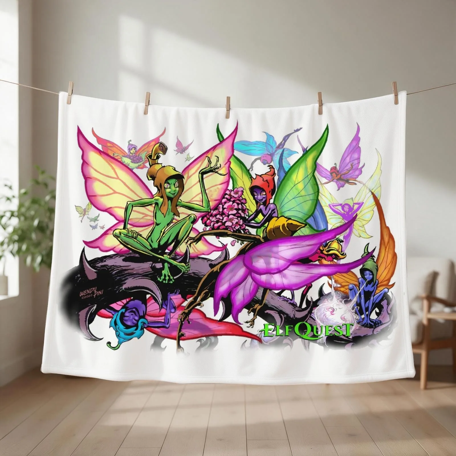 ElfQuest: The Preservers Throw Blanket Camping Warm warm winter For Decorative Sofa Blankets