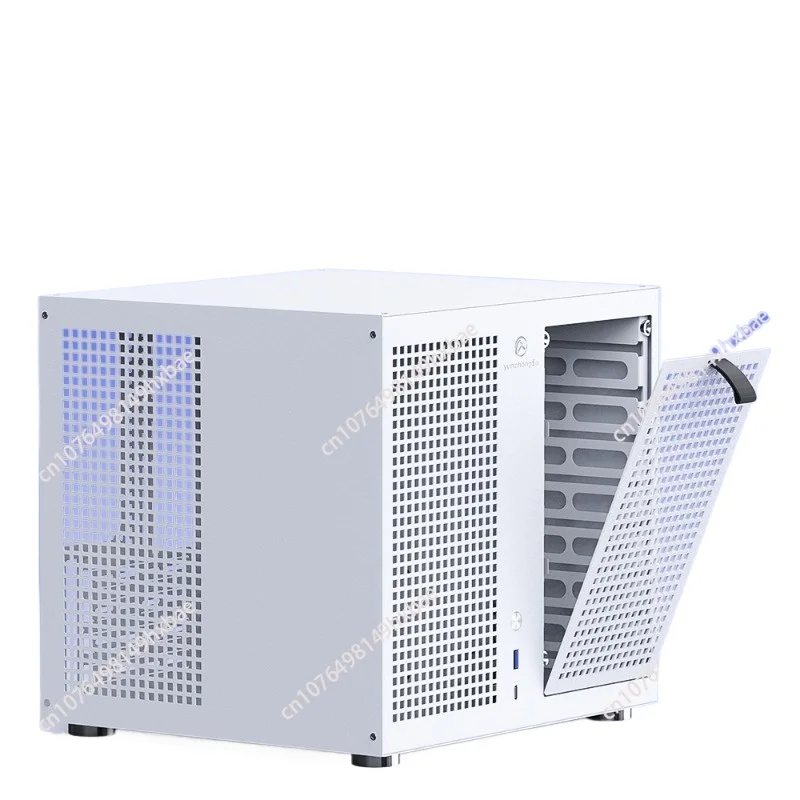 8-Bay NAS Tower Case Sagittarius with Backplane,MATX,ATX Power Supply,Optimized for Synology UNRAID ,Full-Height PCIe Expansion