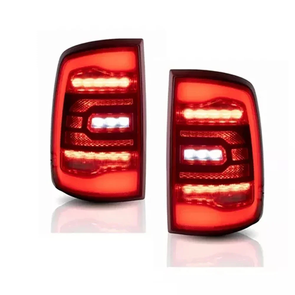 

Pair Of Car Tail Light Assembly For Dodge Ram 2009-2018 LED Brake Signal light Tuning Parts Car Rear Lamp System