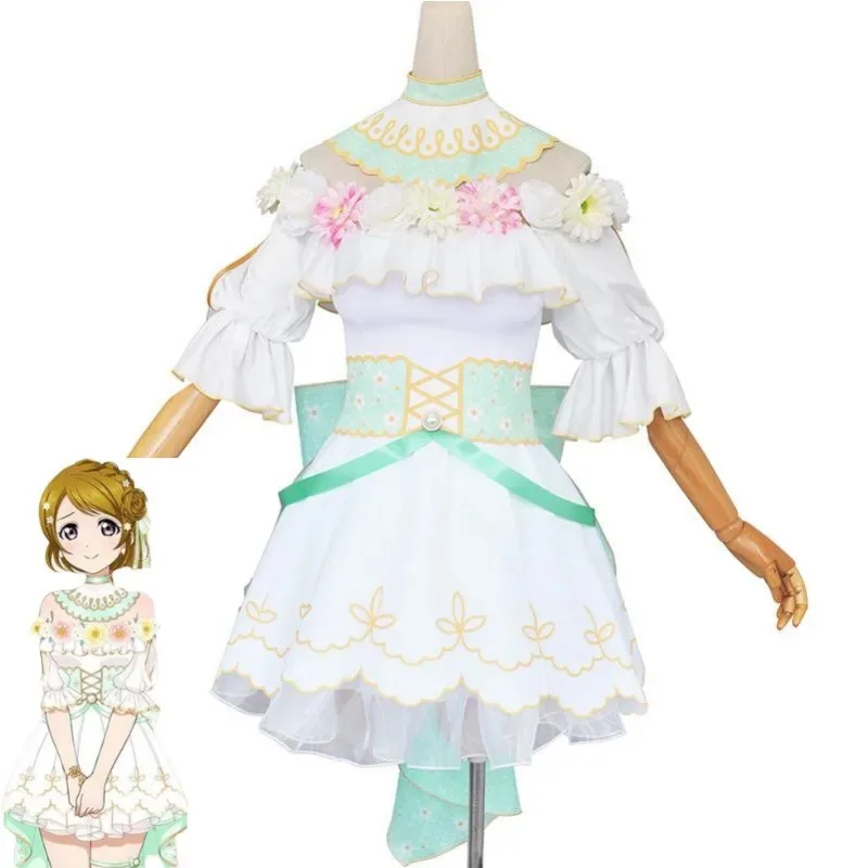 

Anime Hanayo Koizumi Lovelive Love Live μ'S Flower Festival Cosplay Costume Sexy Woman Dress Hallowen Elegant Uniform Suitx;8's,