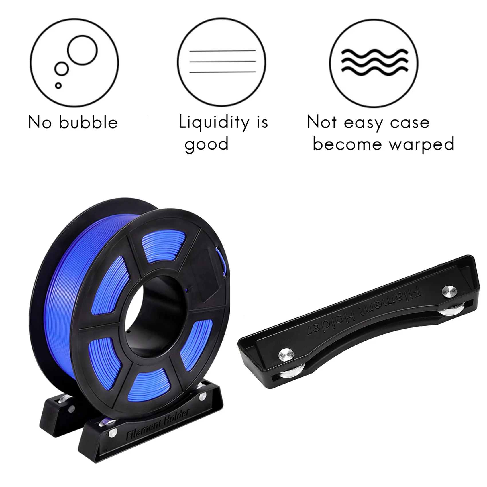 A69F-3D Drucker Filament Spule Halter Lager Design Halterung Rack Halterung für PLA/ABS/Nylon/Holz/TPU/Andere 3D Druck Material