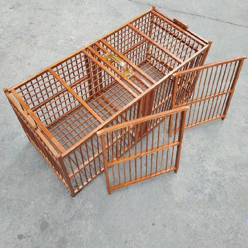 

Palomas Wooden Birdcage Accessories Feeder Outdoor Rabbit Parrot Cage Passaros Canarios Gabbia Per Uccelli Pet Furniture CY50BC