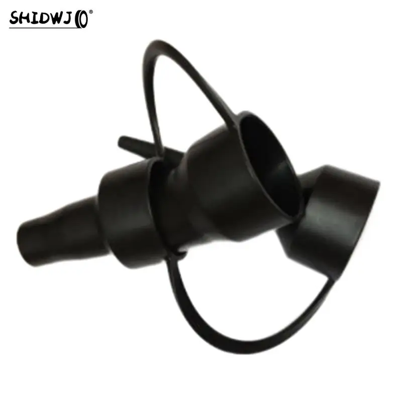 3 Sizes Nozzle Pump Nozzle Head Air Inflator Adaptor Replacement Nozzles Black Air Nozzle Of Blower Charging Pump