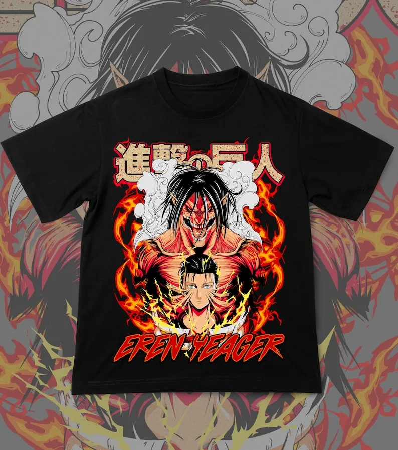 camiseta-eren-titan-vintage-camisa-de-manga-unisex-anime-especial-attack-on-titan-amante-anime