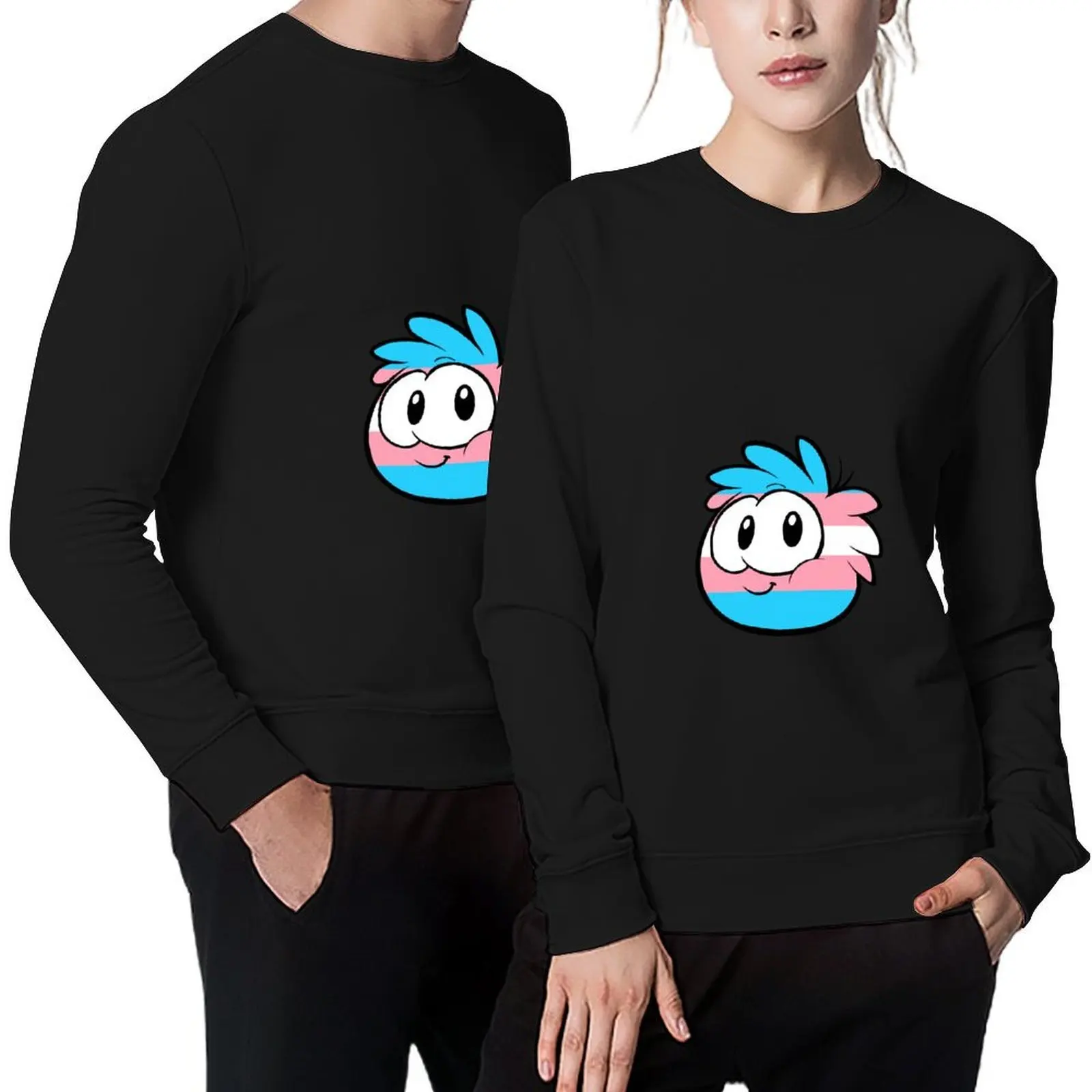 

Transgender Puffle Pullover men's clothes blouse tracksuit men autumn sweatshirt men