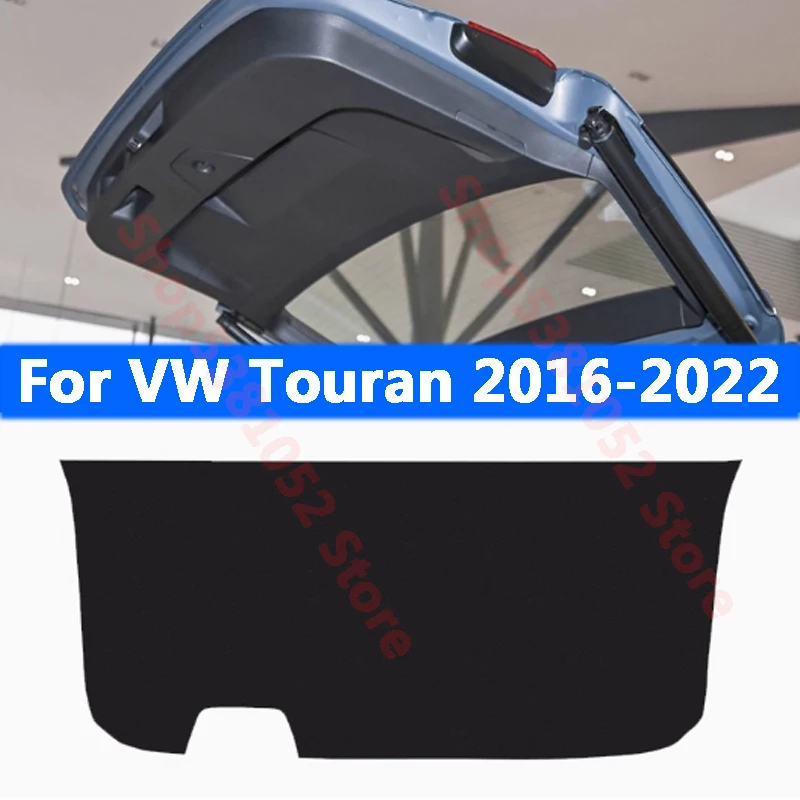

For VW Touran 2016-2022 Car Trunk PU Leather Protective Pad Car Trunk Tailgate Protection Pad Accessories Cover