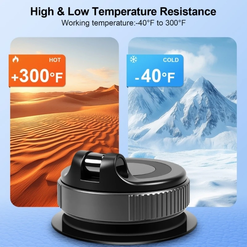 A2UC Not Slip Car Windshield Dashboard Mount Base for Mobile Phones & Tablets Includes Cleaning Cloth Easy Installation