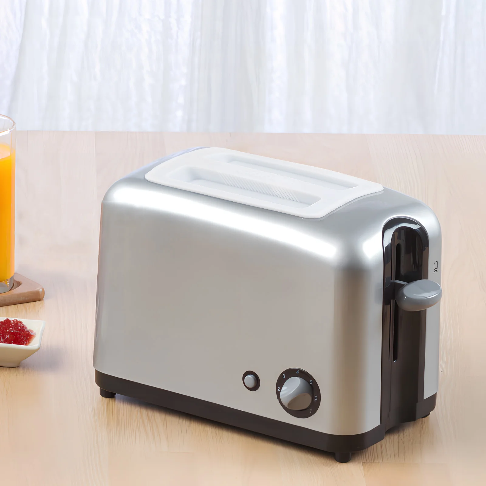 

2Pcs Toaster Covers Silicone Protective Lid for Toaster Oven Bread Maker Kitchen Appliance Accessory Breakfast Maker Cover