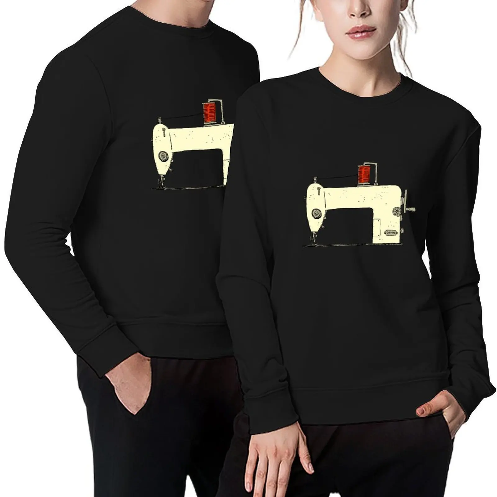 

Sewing machine Pullover men's sweat-shirt male clothes men's autumn clothes aesthetic clothing hoody