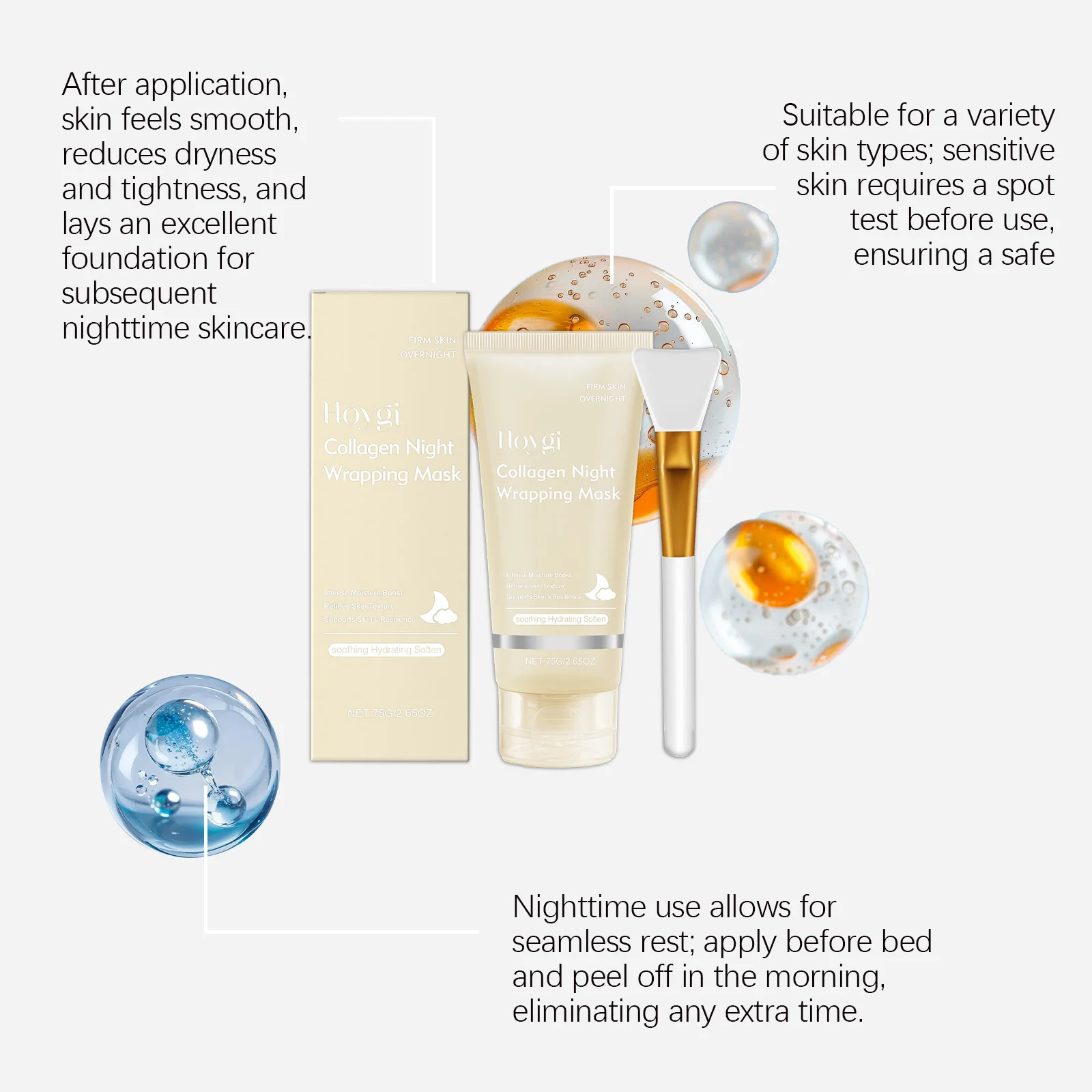 HOYGI Collagen Overnight Mask 4