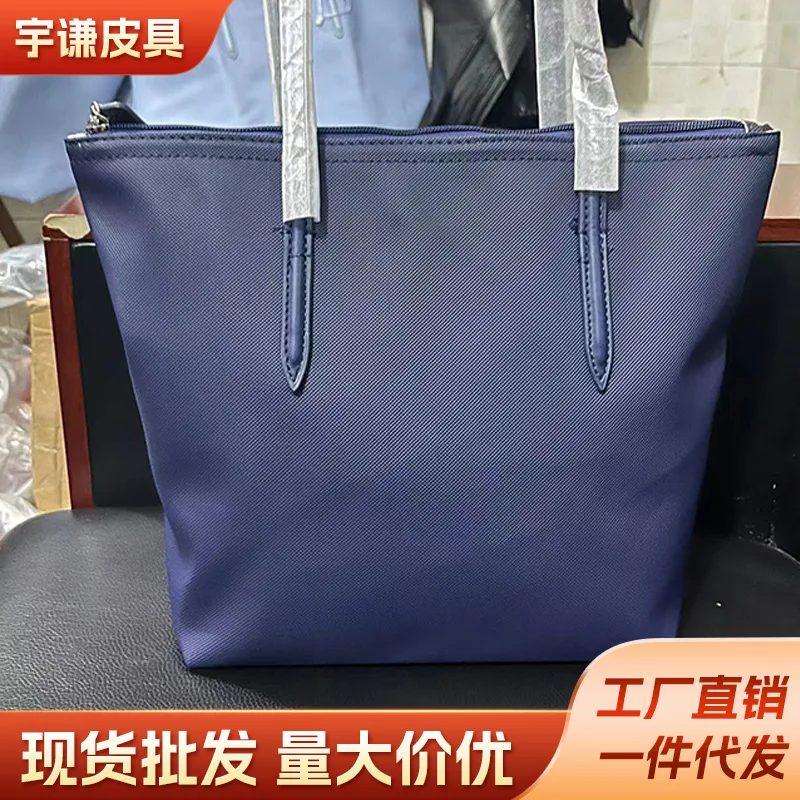 Ladies Medium Vertical French New Waterproof Women's Bag Large Bag Lightweight Shoulder Bag Handheld Dumpling Bag tote bag bolsa