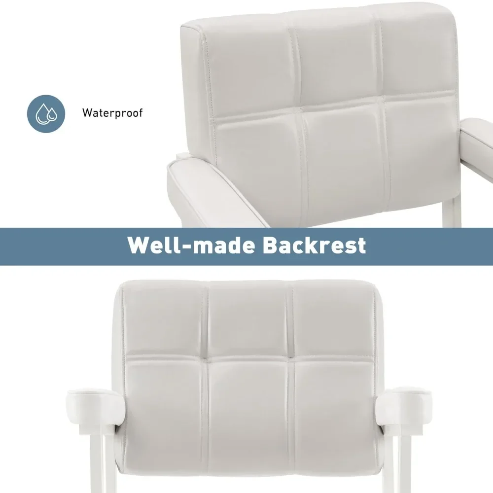 كرسي صالون تصفيف الشعر الكلاسيكي لمصفف الشعر، كرسي حلاق دوار بمضخة هيدروليكية، معدات سبا لصالونات التجميل والشامبو #4