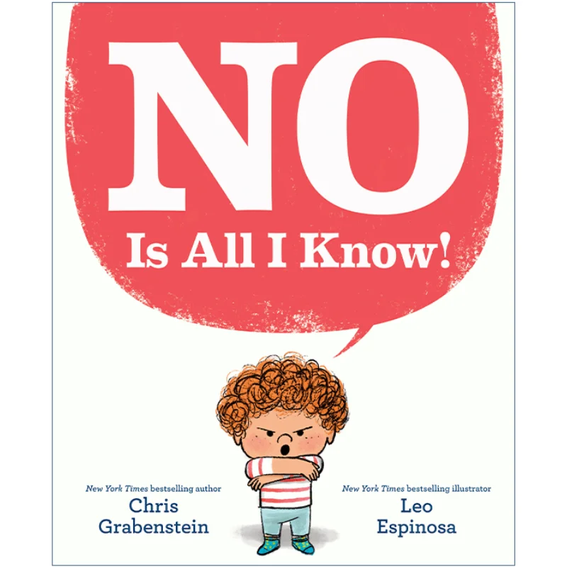 

NO Is All I Know! Children's aged 3 4 5 6 English Picture Book Hardcover 9780593302040