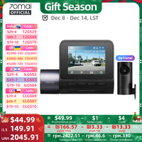 70mai Dash Cam A410 True 2.5K HDR Dual-Channel Supported F1.55 Aperture GPS 24H Parking Max 256GB Car DVR 70mai A410 70mai A400