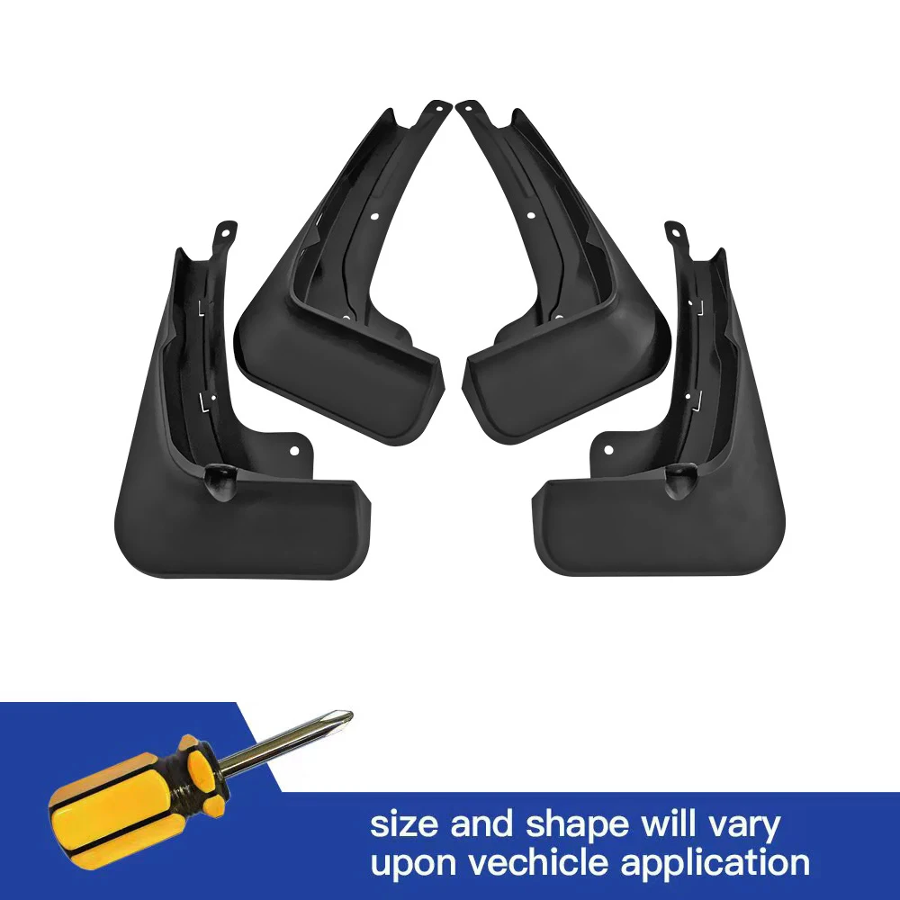 4 Pcs Set Molded Mud Flaps Mudflaps Splash Guards Front Rear Mud Flap Mudguards Fender For Honda ZRV ZR-V 2022