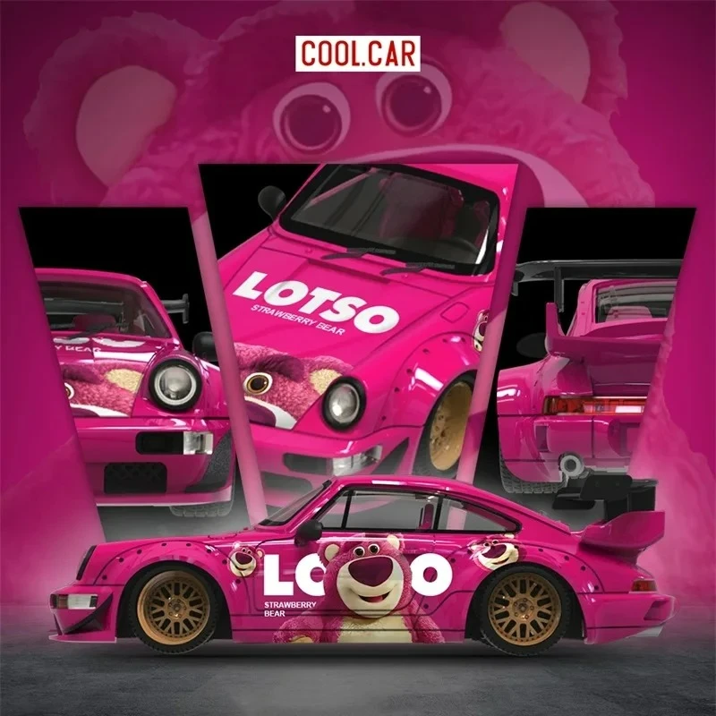 

(Pre-Order) Cool Car 1:64 RWB 964 bear Limited500 Diecast Collector's Vehicle Model Car