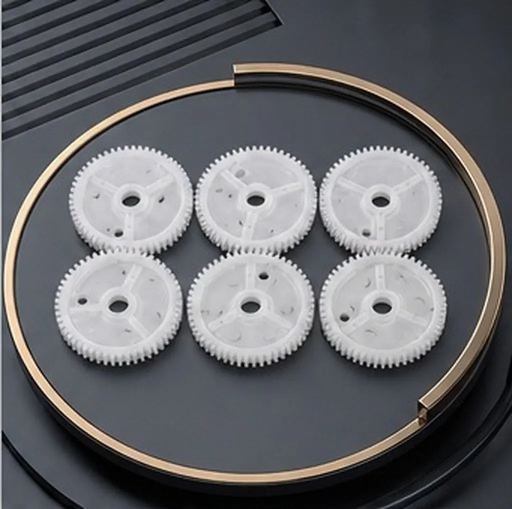 6Pcs Car Power Window Motor Gear Replacement for Window Regulator Smooth Quiet Low Noise Operation Wear Resistant Plastic Gear