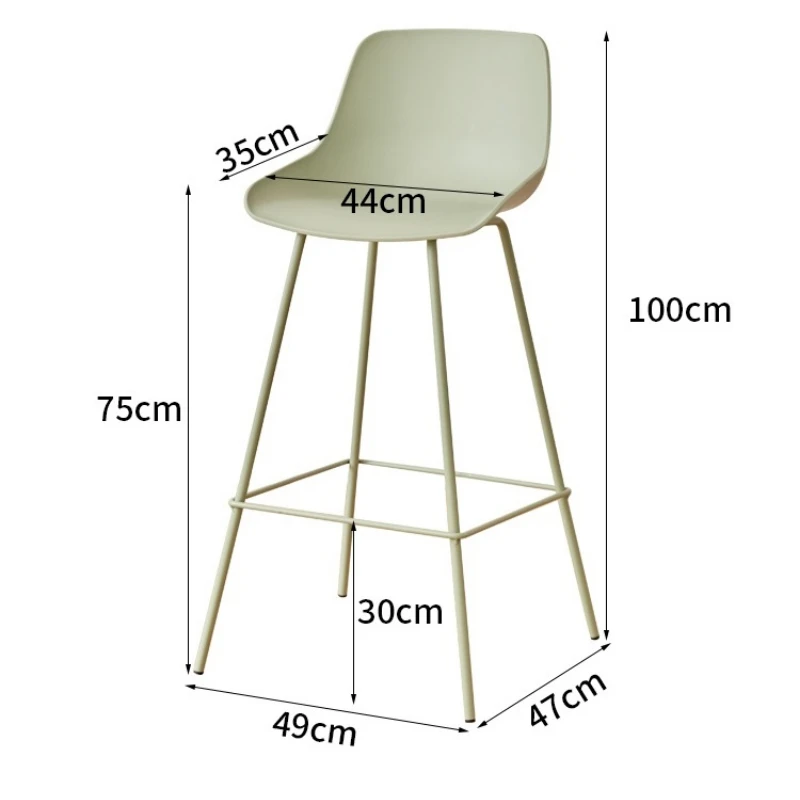 

Расслабляющие вращающиеся вечерние модные барные стулья, креативные милые персонализированные барные стулья, дизайнерская сверхлегкая металлическая мебель Cadeira