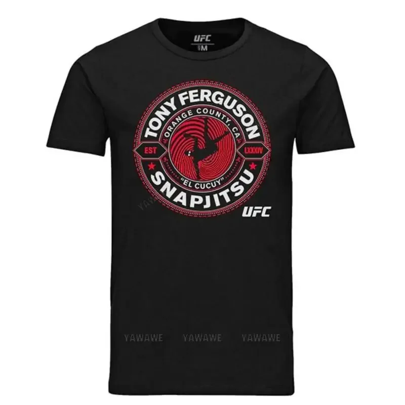 

Men Cotton Tshirt summer short sleeve tops Tony Ferguson T Shirt 1 male fashion casual t-shirt o-neck tee shirt