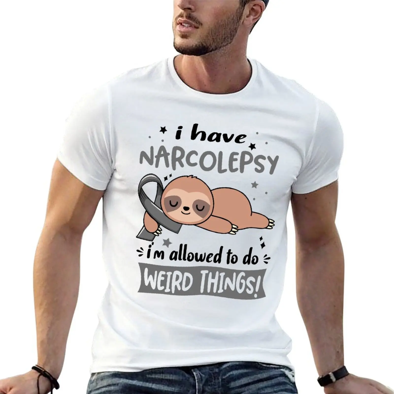 

Narcolepsy Awareness Funny I have Narcolepsy i'm allowed to do Weird Things! T-Shirt anime tshirt T-Shirt