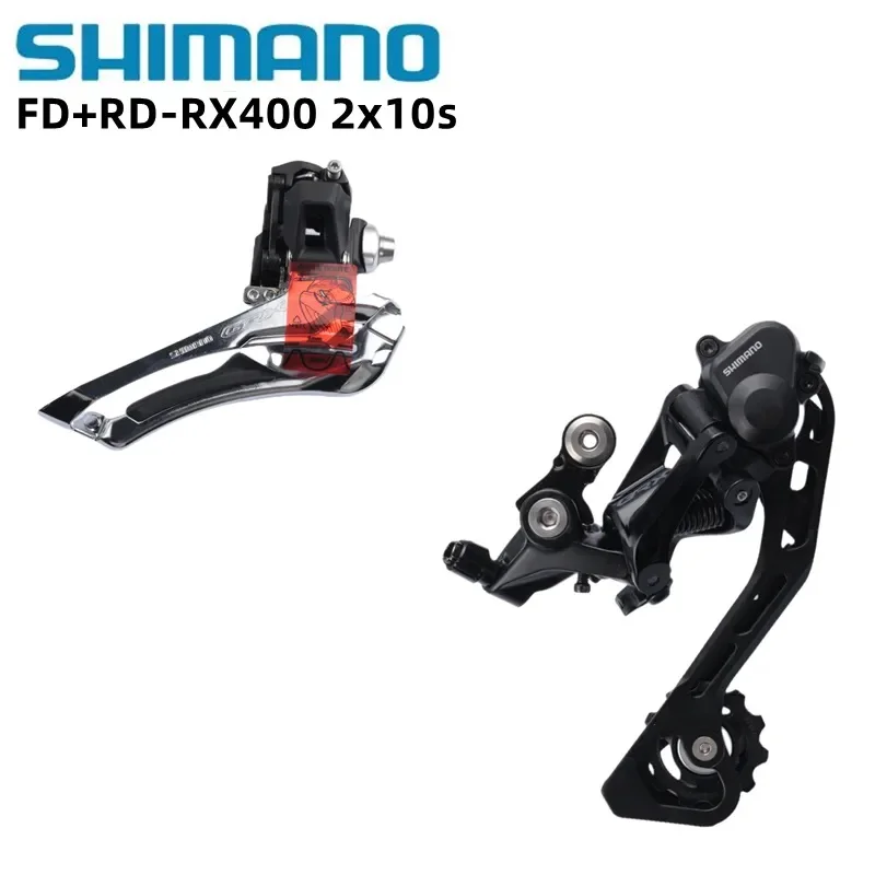 Shimano GRX RX400 Front Derailleur Gravel 2x10s Speed Rear Derailleur RD-RX400 10Speed For Road Bike Gravel Bicycle