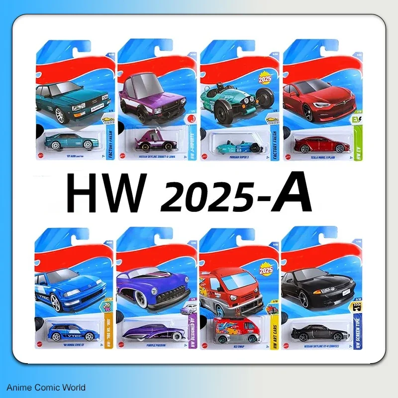 

In Stock 1/64 Hw Pucca C4982 2025a Batch Simulation Alloy Miniature Die-Casting Integrated Car Model Collection ToyGift Pendant