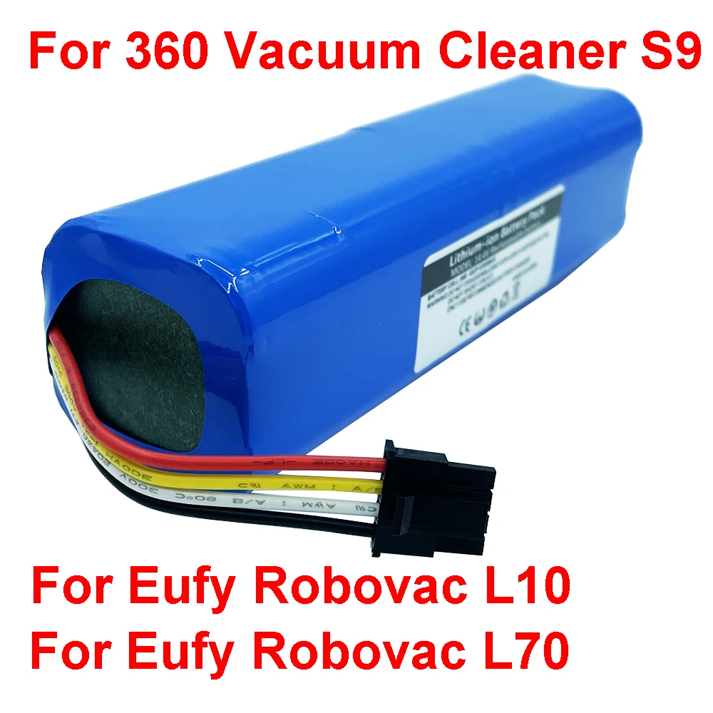 

High quality 14.8V 5200mAh battery for Qihoo 360 X90 X95 S9 S10 sweeping robot