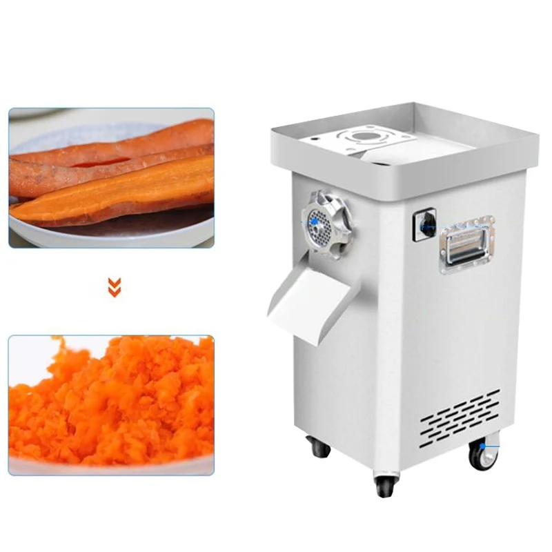 Industrial Meat Grinders Sussage Meat Processing Machinery Fresh Meat Grinder Machine