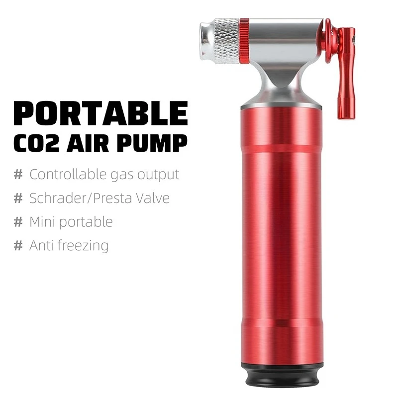 

Мини-велосипедный насос CO2 с измерителем давления, универсальный клапан, совместимый с металлическим корпусом, антифриз для экстренной помощи на велосипеде