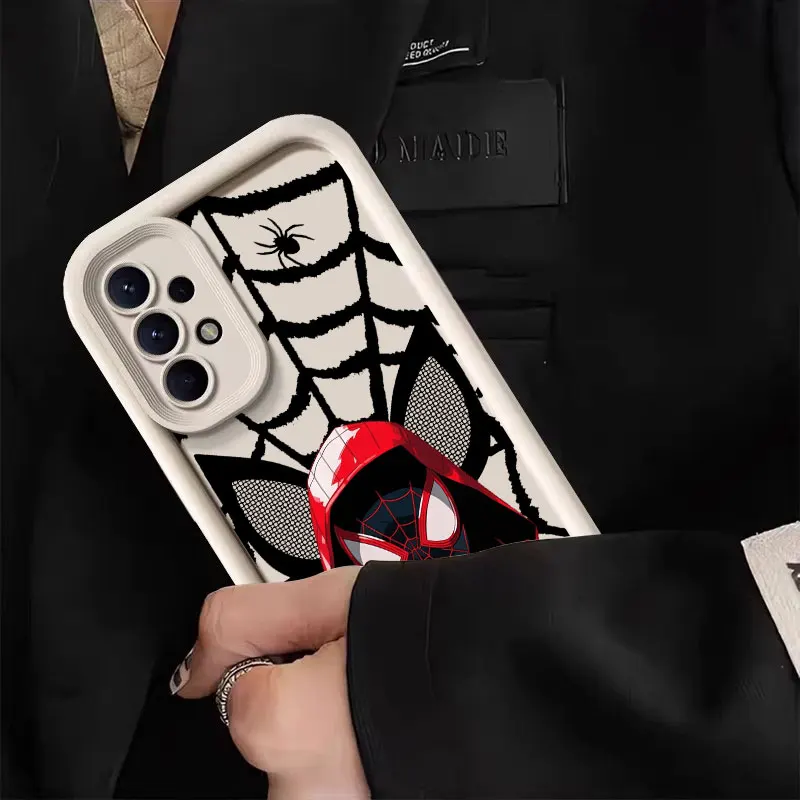 Marvel Spider-Man Gwen Cool Phone Case For Samsung Galaxy A14 A15 S21 S22 S23 S24 FE Plus Ultra A25 A35 A52 A53 A54 A55 5G Cover