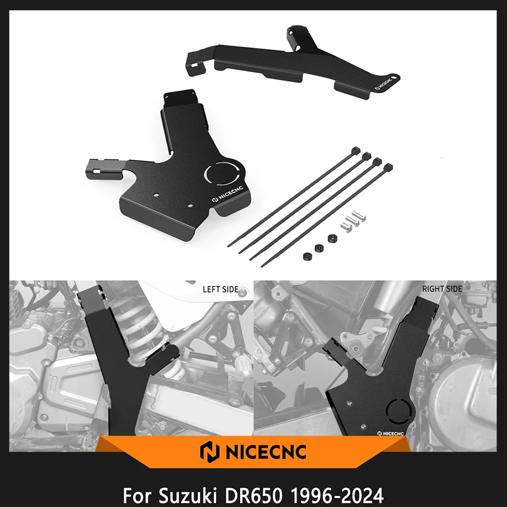 

For Suzuki DR650 DR 650 1996-2024 Motorcycle Frame Protector Guard For Suzuki DR650 DR 650 1996-2024 2023 2022 2021 2020 2019