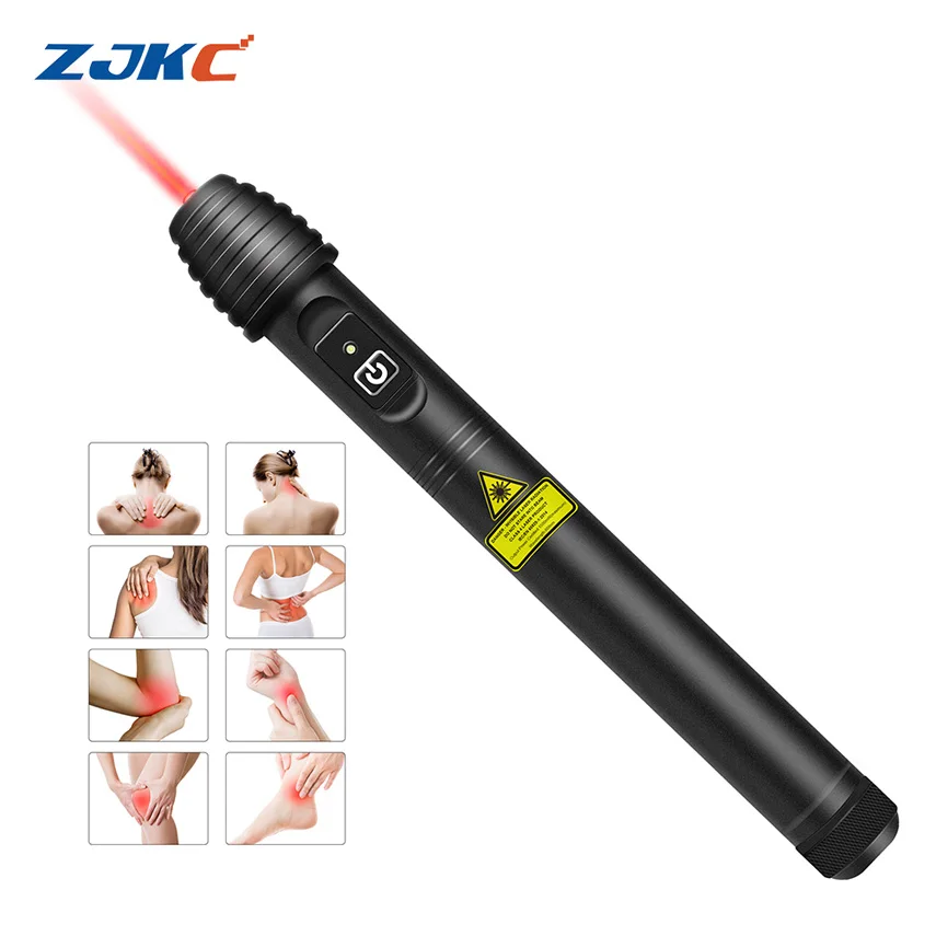 

Professional 100mW 808nm Therapeutic Laser Therapy Acupuncture Pen Red Infrared Light Treatment for Pain Relief Back Shoulder