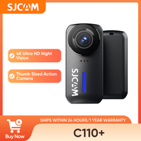 SJCAM C110+ 4K30fps Action Camera 6-Axis GYRO Flash Explosion WiFi Remote 1050mAh Sports DV Portable Helmet Motorcycles