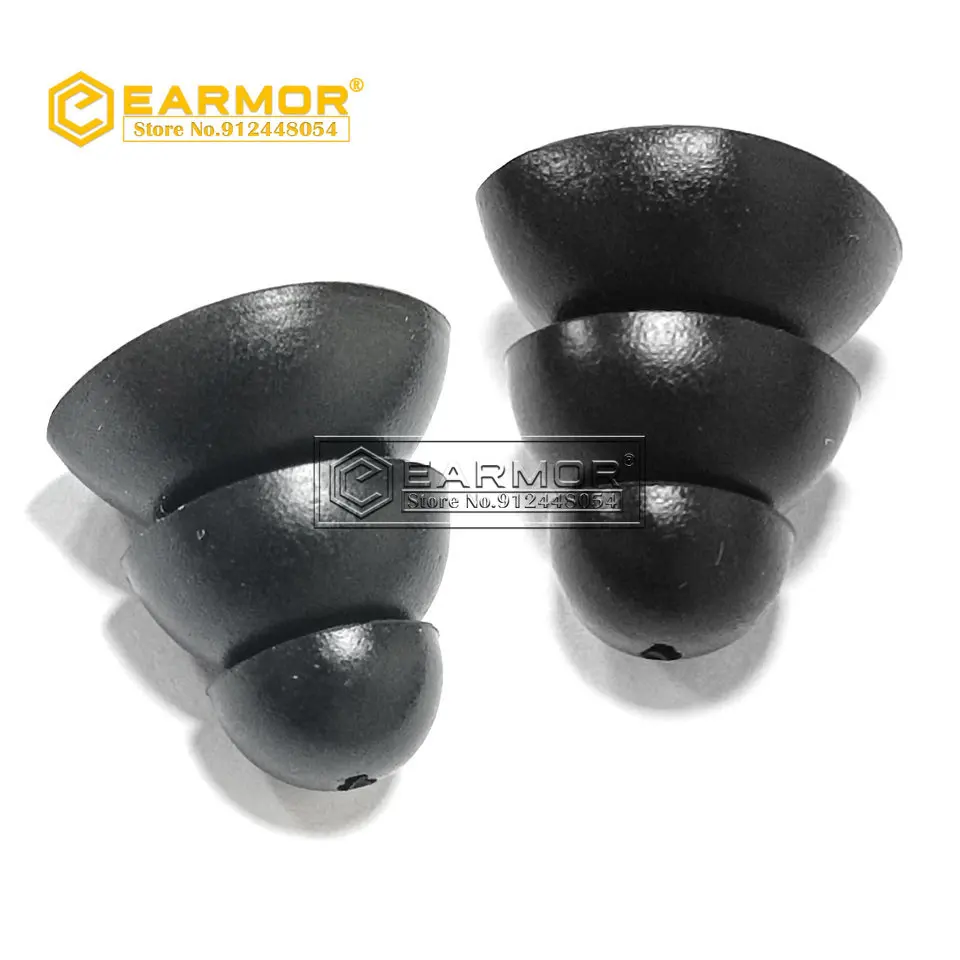 EARMOR-Tapones de silicona de repuesto para los oídos, accesorios para M20 y M20T, fundas para auriculares internos de silicona de tres capas