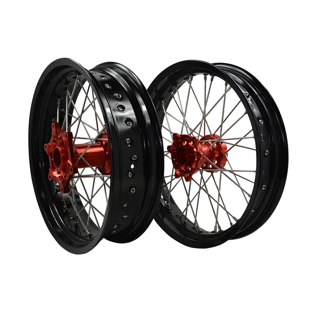 High Performance Supermoto Wheels 17'' Fit For CRF 250 450 For Honda