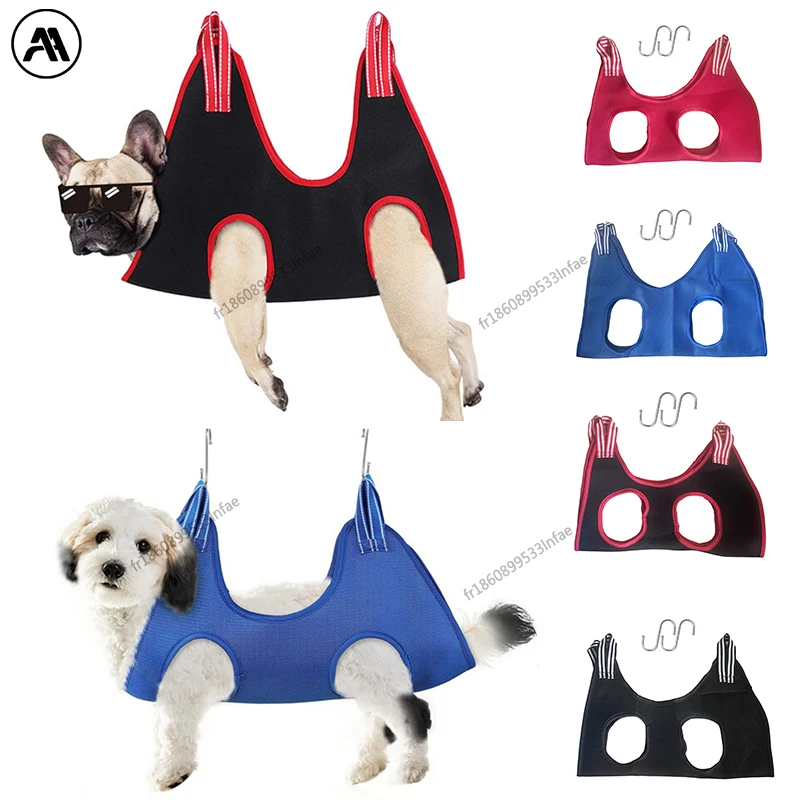 Hamac de toilettage pour animaux de compagnie, aide XS-L pour chat et chien, réparation des ongles dans la beauté, sac de retenue, accessoires pour animaux de compagnie