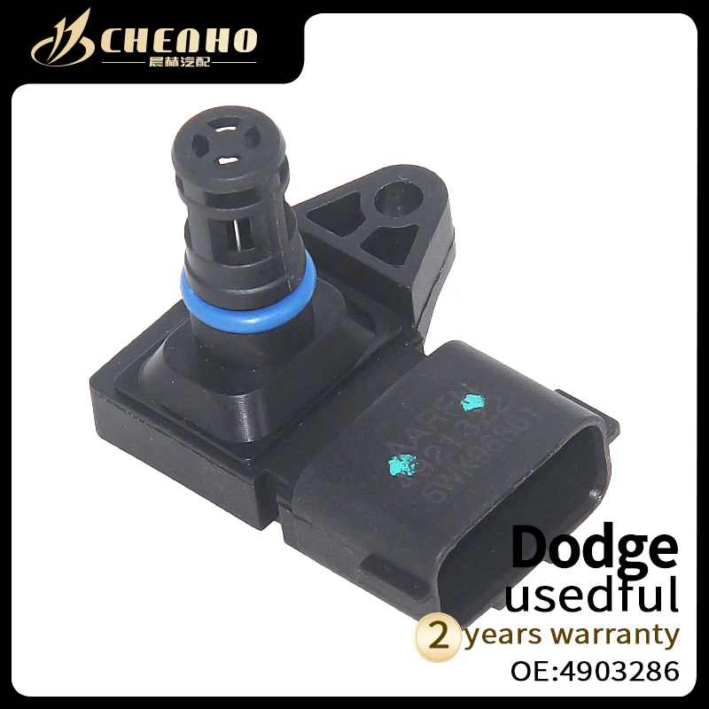 

CHENHO 4921322 MAP Air Intake Pressure Sensor Fits 2007- up for Dodge Ram 2500 3500 6.7L 4903286 5WK96801 2897333