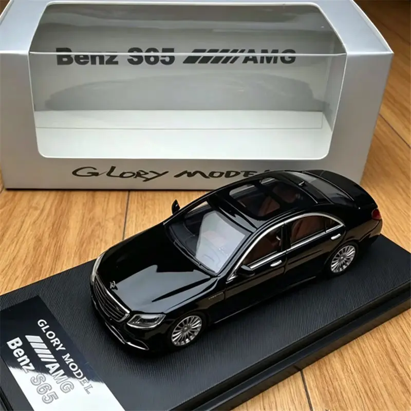 1:64 S-Klasse S65 W222 Coupé Legierung Automodell Druckguss Metall Luxus-Flaggschiff Fahrzeugmodell Hochdetaillierte Simulation Sammlerstück Kindergeschenke
